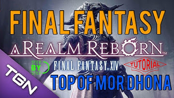 Final Fantasy XIV: A Realm Reborn - How to climb on the ropes above Mor Dhona (Patch 2.16)