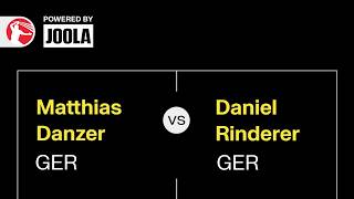 2026/08/20 DANZER (2367 TTR) vs RINDERER (2269 TTR)