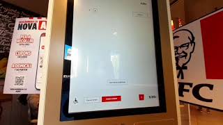 KFC SELF SERVICE KIOSK|FAST AND EASY|Bubzy Vlog