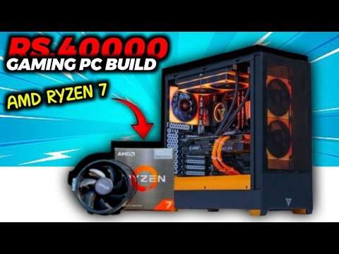 Gaming PC Build Under ₹40,000 | AMD Ryzen 7 5700G | Best Budget PC for ...