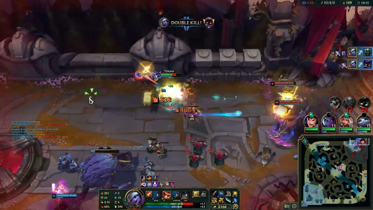 Genetic Pinnacle 2v5 - Insane Movement/Dodges - League of Legends 