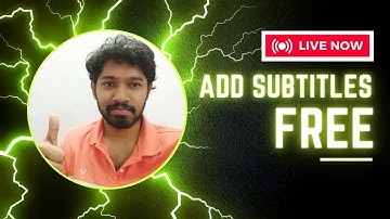 Add Subtitles To Video for free with Moviepy