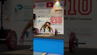 Impressive Weightlifting Performance at International Competition