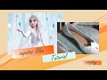 Tutorial Elsa cosplay - Sapatos (shoes)