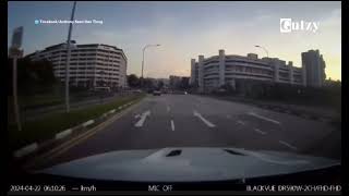 New dashcam of fatal collision in Tampines