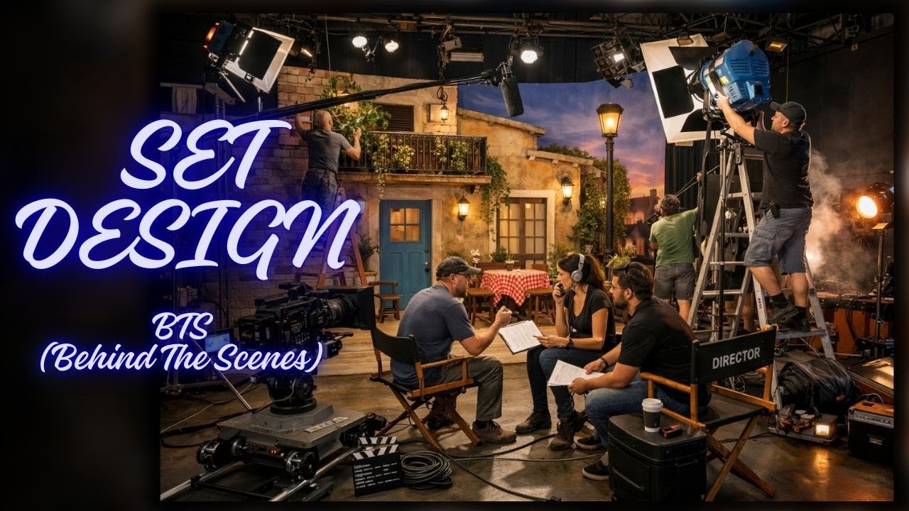 Behind the Scenes: How a Studio Set Comes to Life | Set Design BTS ...