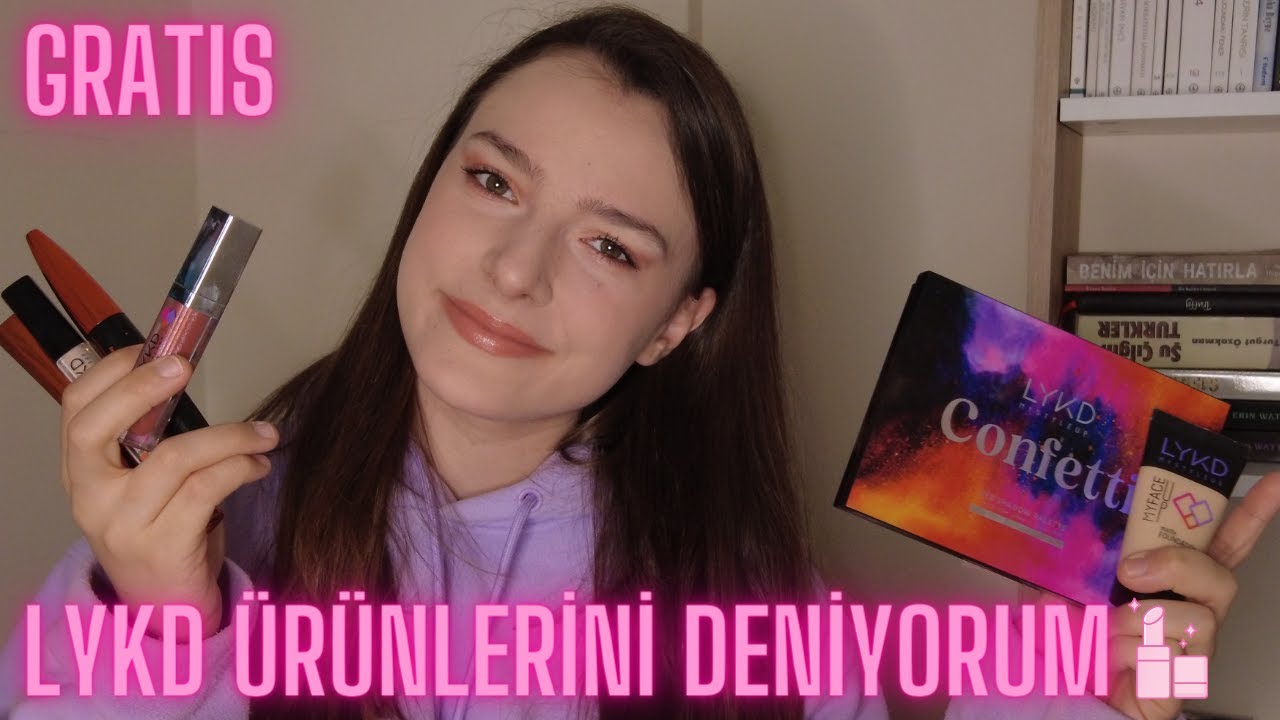 LYKD ÜRÜNLERİ İLE TEK MARKA MAKYAJ | Uygun Fiyatlı Yeni Marka İnceleme, Gratis, LYKD