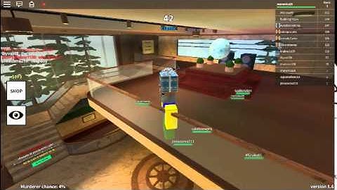 Roblox:Twisted Murderer glitch i am in mvp room LOL!