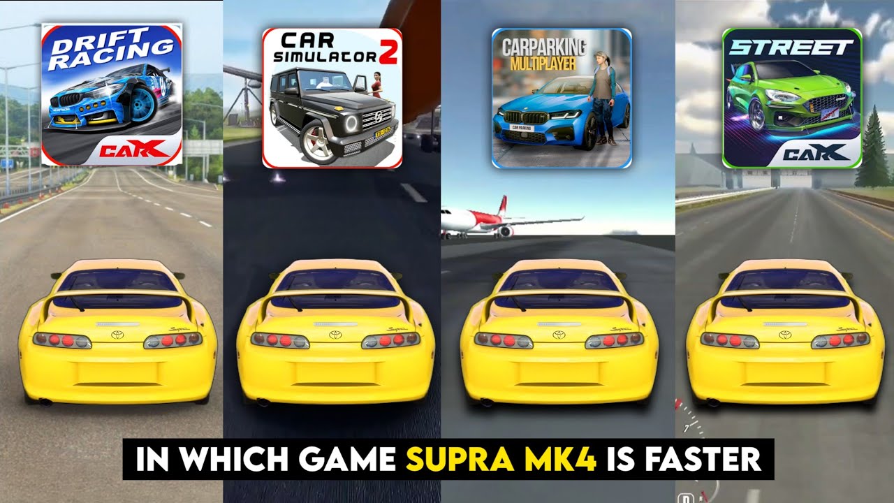 Supra Mk4 Top Speed in Carxstreet Car Parking Multiplayer Car Simulator 2 Carxdrift Racing