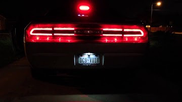 Challenger Tail light mod sequentials