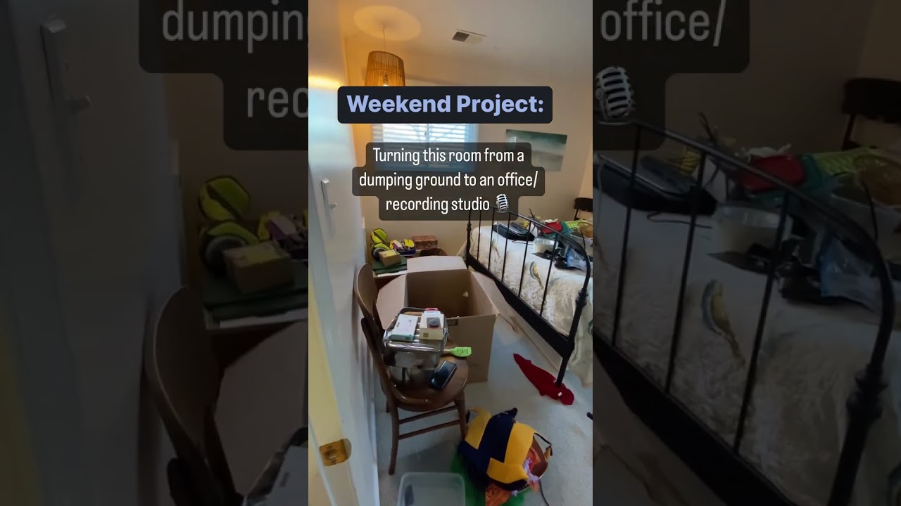 Weekend Project: From Guest Room to Home Office / Recording Space