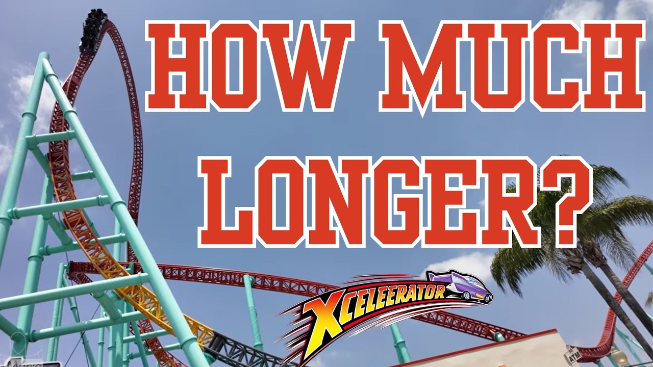 How long does Xcelerator at Knotts Berry Farm have left?