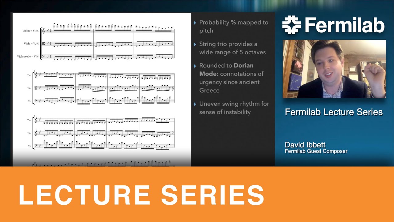 Neutrino music: a composer’s journey – Public lecture by Dr. David Ibbett