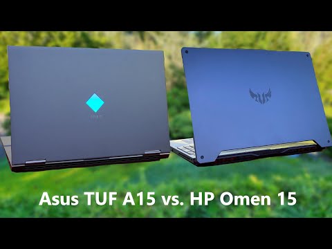 HP Omen 15 Review vs Asus TUF A15 Review! Which Gaming Laptop Should You Buy? 🔥💻🔥