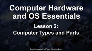 CompTIA A+ Lesson 2: Computer Types and Parts - Computer Hardware and OS Essentials