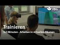 Arbeiten in virtuellen Räumen - Trainieren