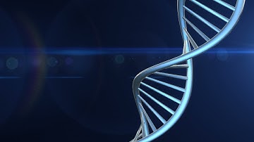 DNA Strand Rotate Loop with Alpha Matte.