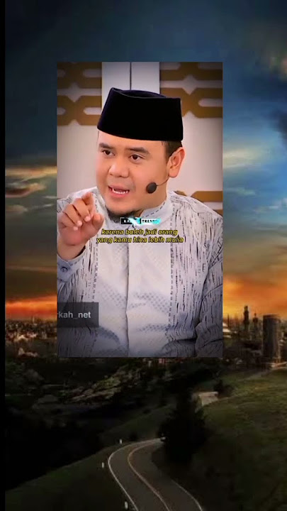 Jangan menghina orang lain dan jangan merendahkan orang lain!!!