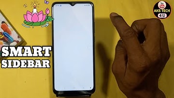 How To Enable Smart Sidebar in Oppo A16e | Oppo A16e Smart Sidebar |