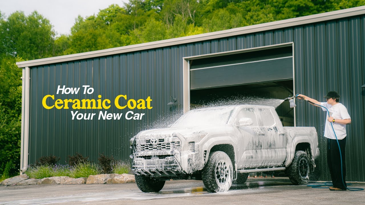 How To Ceramic Coat Your New Car! (2024) - YouTube