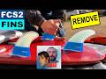 How to remove FCS2 Fins on a Surfboard - FCS2 Fin Removal & Bonus Point Break Skit