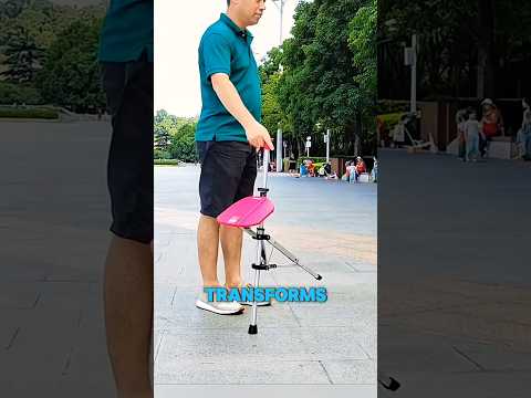 Walking Cane That Transforms Into A Chair