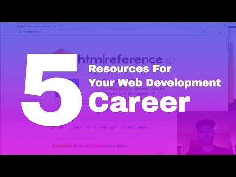 5 resources to start you web developer career