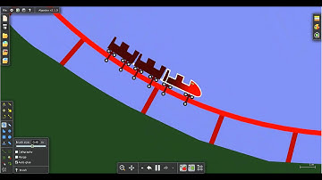 Algodoo Rollercoaster