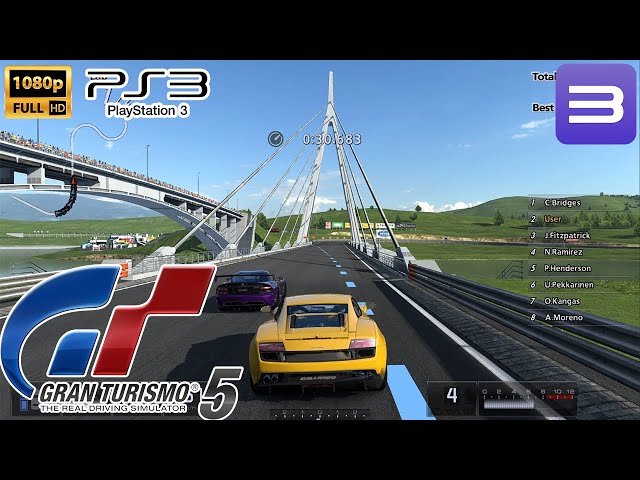 Gran Turismo 5 PC Gameplay, RPCS3, Full Playable, PS3 Emulator, 1080p60FPS