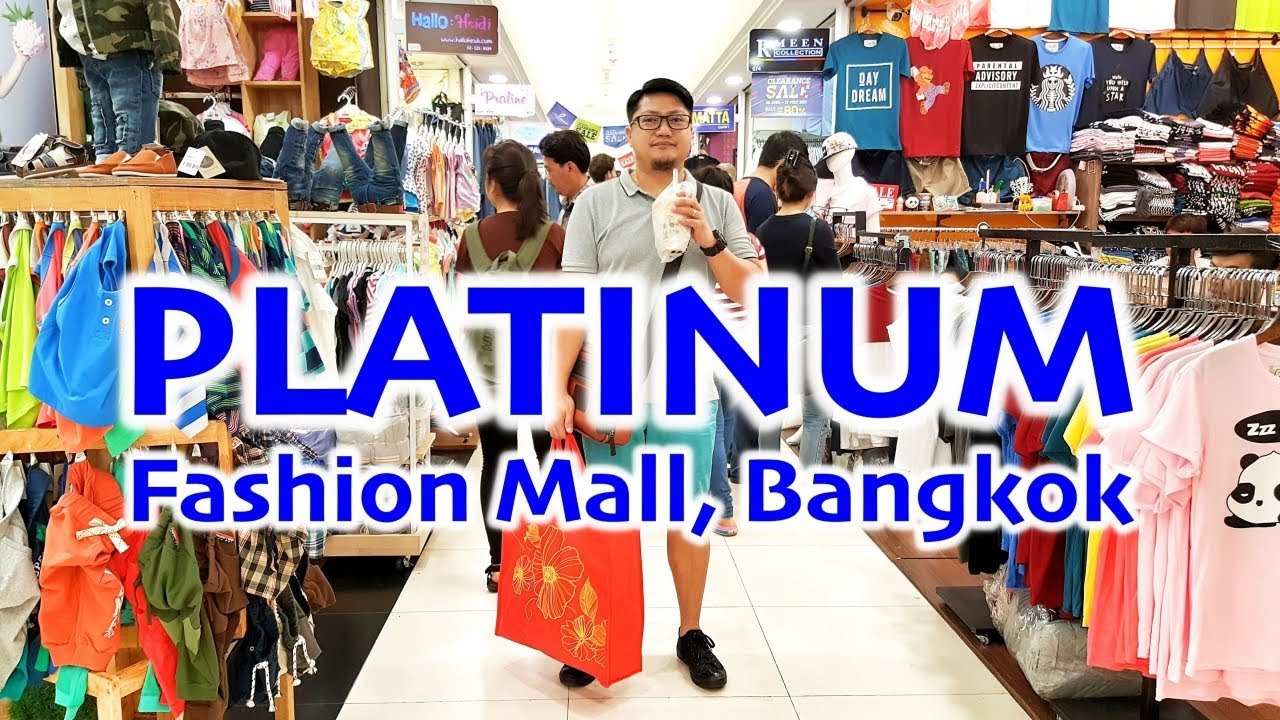Торговый центр PLATINUM Fashion Mall — оптово-розничная торговля в Бангкоке + филиппинский рестор...