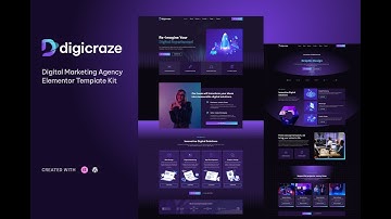 Digicraze Elementor Pro Template Kit Setup