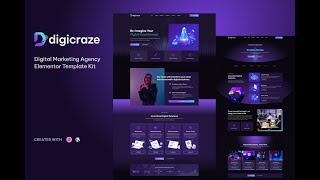 Full Digicraze Elementor Pro Template Kit Setup Guide