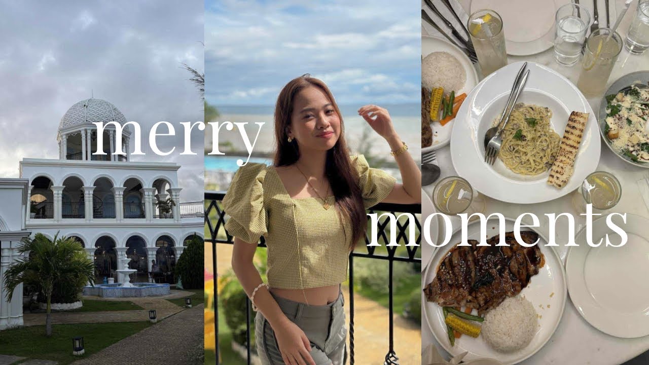 vlogmas all in one 🌟 christmas pictorial, gifts, laag with friends & maayo argao pool day 🏊‍♀️ 