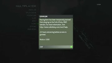 I Got Banned And Reset In MW3 On Xbox 360!