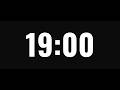 19 Minute Timer ⏳ | 1140 Second Countdown Clock | 19 Minute Deep Focus Sprint 19:00 Countdown Timer