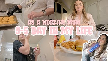 9-5 day in my life as a working mom (28 weeks pregnant)!!