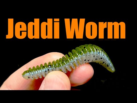 Jedi Worm – 3.5″ Bass Finesse Soft Plastic Fishing Bait