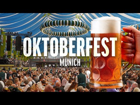 Oktoberfest Munich 4K Walking Tour | The World's Largest Beer Festival in München, Germany