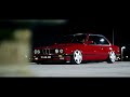 BMW e30 Bagged on Ferrari348 wheels - Fastworksmedia