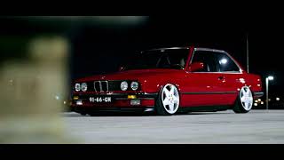 Bmw E30 Bagged On Ferrari348 Wheels