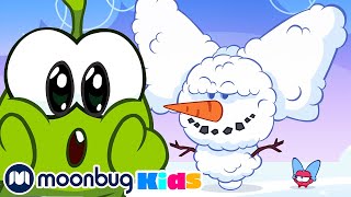 Let it Snow! | Om Nom Stories: New Neighbors | Funny Cartoons for Kids