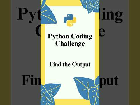 Python Coding Challenge