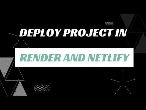 Host Frontend on Netlify & Backend on Render Free and step by step | Full Stack Deployment Tutorial