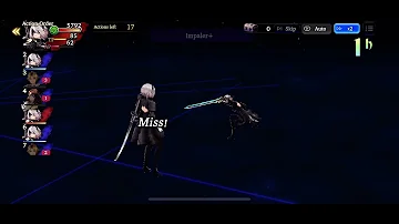 The problem of stacking too much evasion on 2B - FFBE WOTV