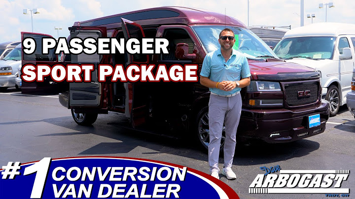 2024 GMC Conversion Van Explorer Limited SE 9 Passenger U18263A | Dave Arbogast Conversion Vans