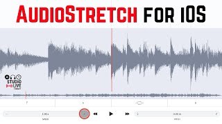 How to change SPEED and PITCH of audio | iPad/iPhone (AudioStretch iOS) screenshot 2