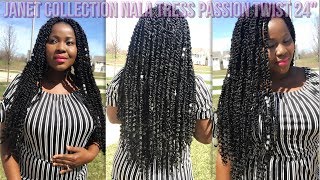 SUPER FAST PASSION TWISTS - JANET NALA TRESS 24" CROCHET