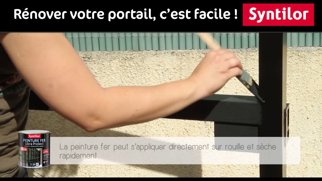 Peinture Fer Extérieur Syntilor Qualité Professionnelle à