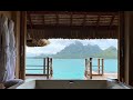 Updated Room Tour! Four Seasons Bora Bora Mountain-view Overwater Bungalow with Plunge Pool