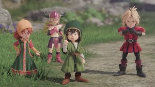 Dragon Quest VII Reimagined - Arriving At The Rundown Village of Ballymolloy (Xbox Gameplay)